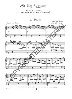 Little Suite for Carillon