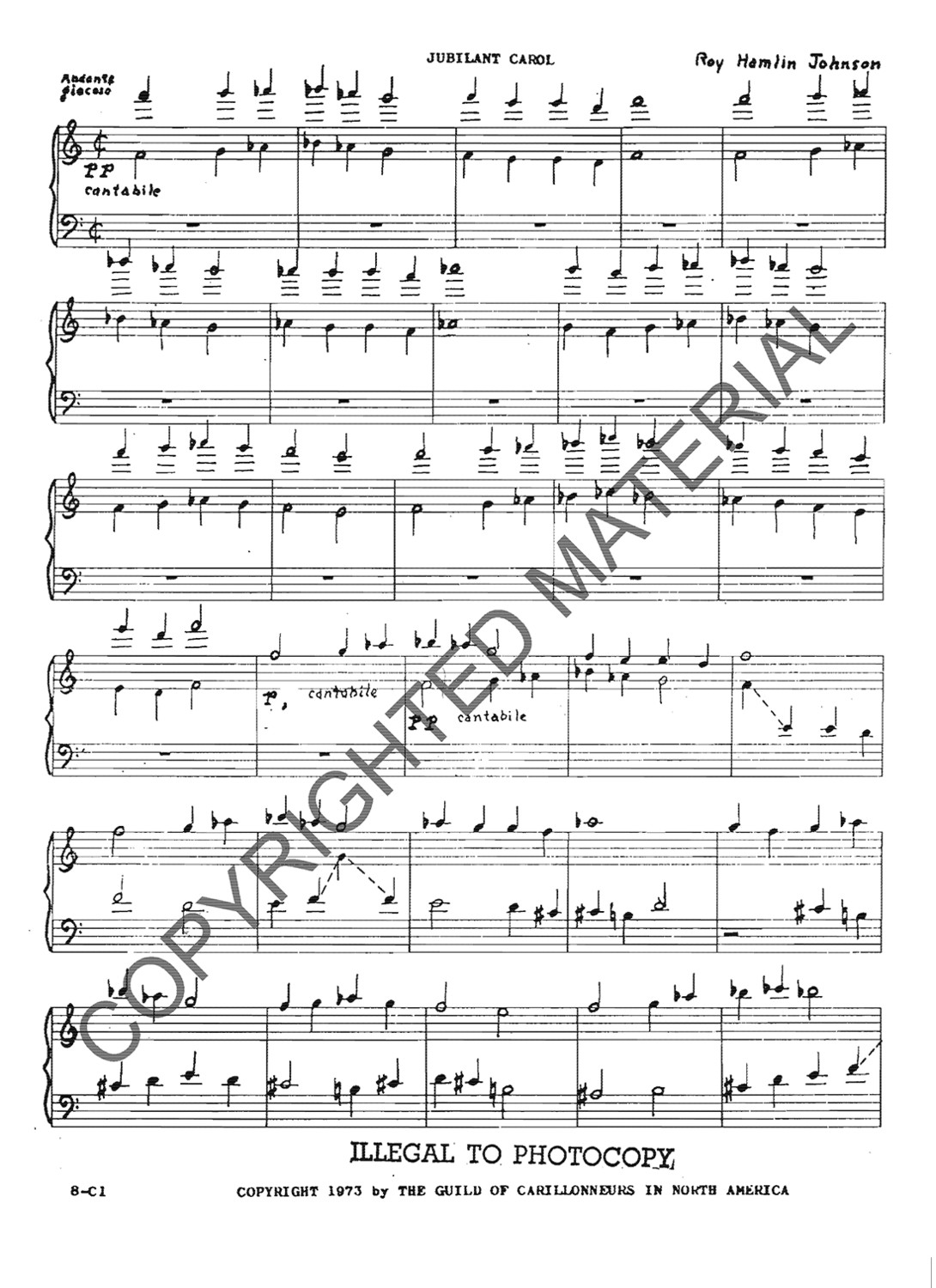 [PDF] Jubilant Carol