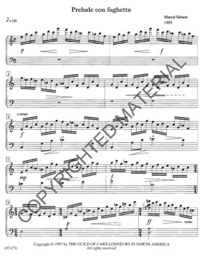 Prelude con fughetta