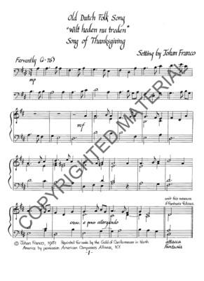 Hymn of Thanksgiving