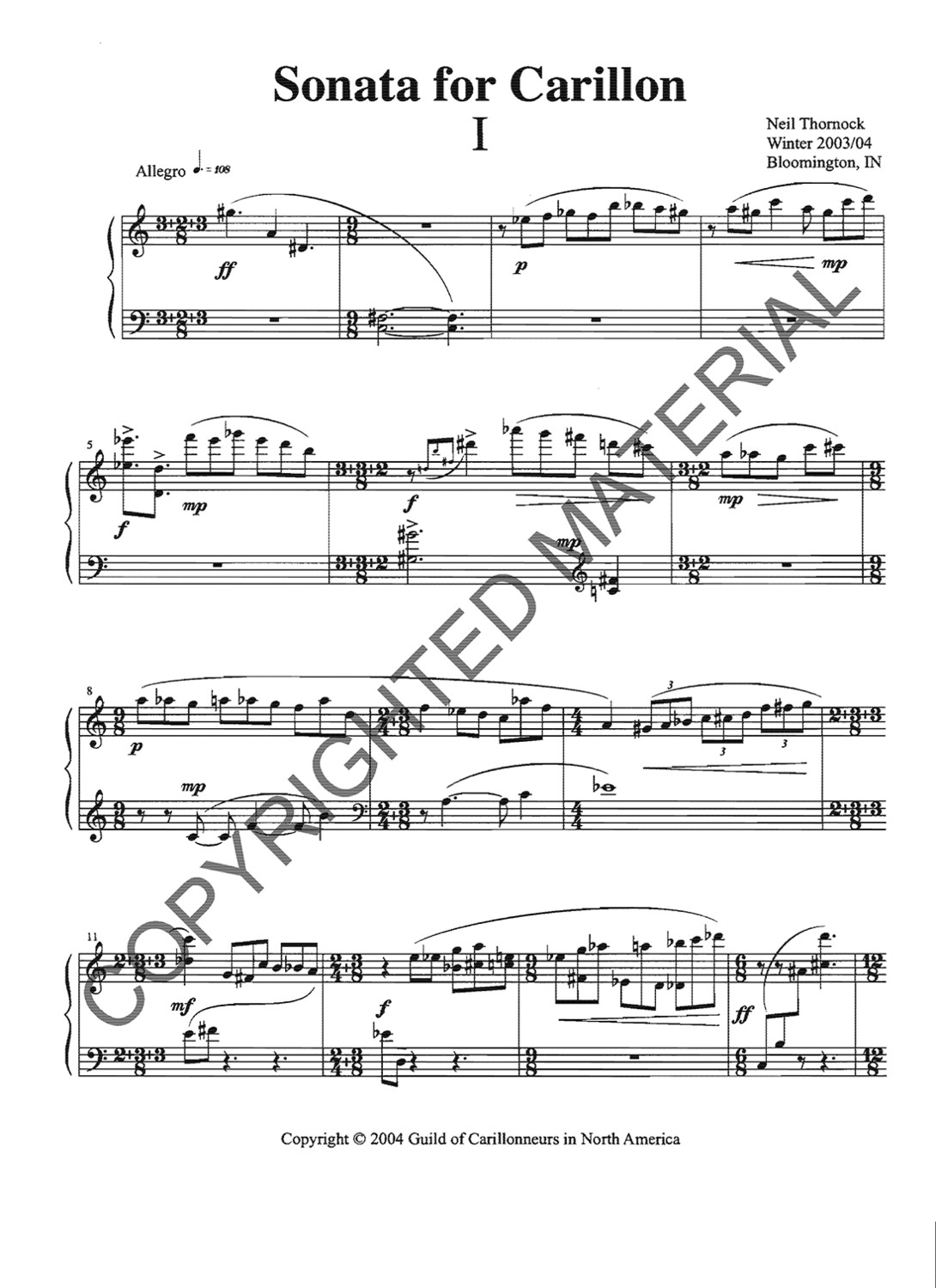 Sonata for Carillon (Thornock)