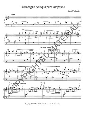 Passacaglia Antiqua per Campanae
