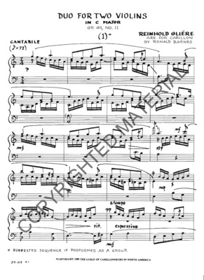Four Duos for Violin