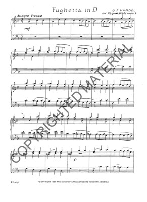 Fughetta in D Minor