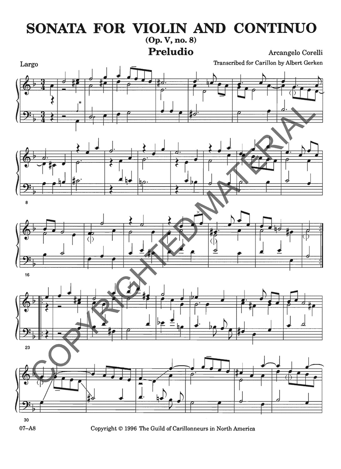 [PDF] Sonata for Violin &amp; Continuo