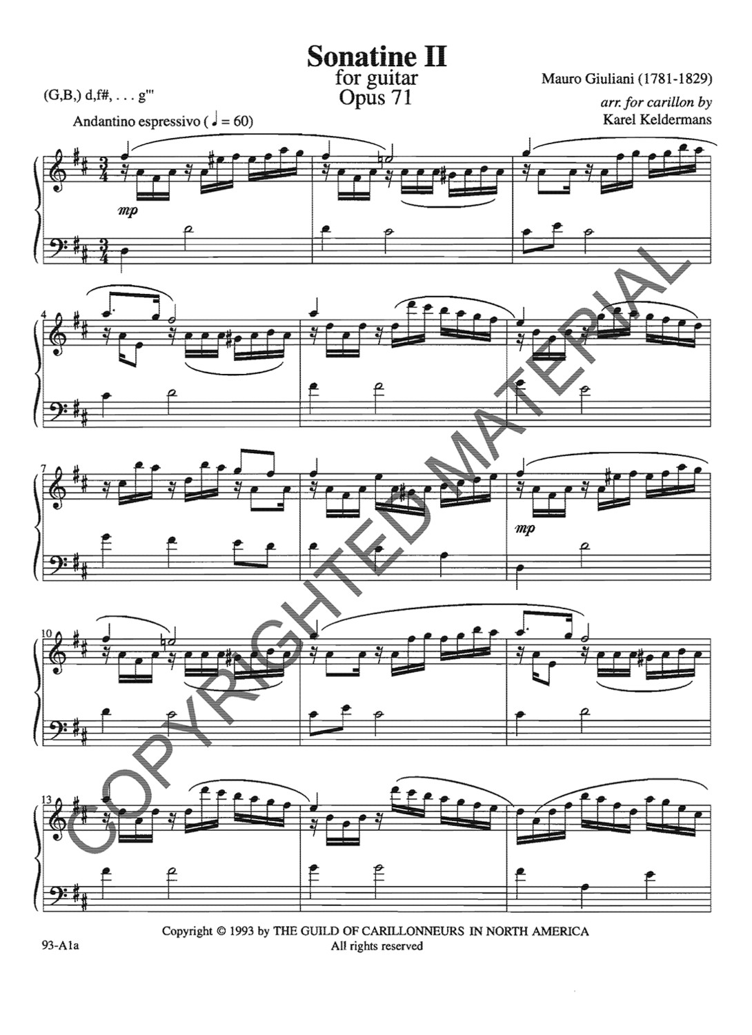 [PDF] Sonatine II (Guitar)