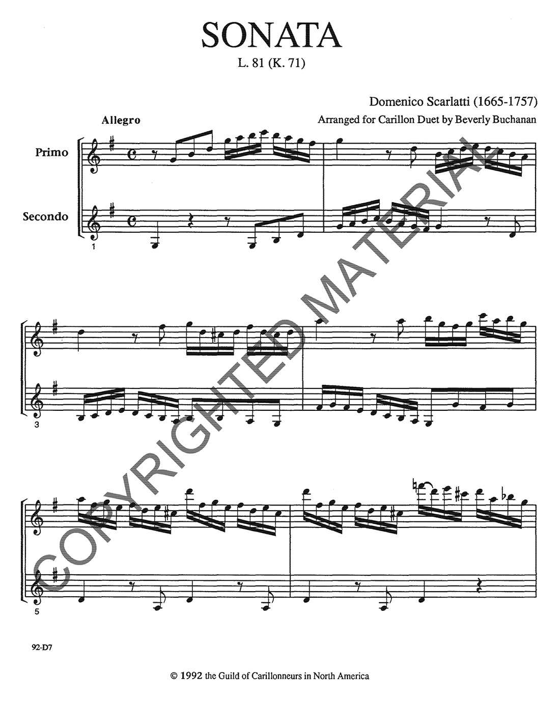 Sonata, L. 81, K. 71