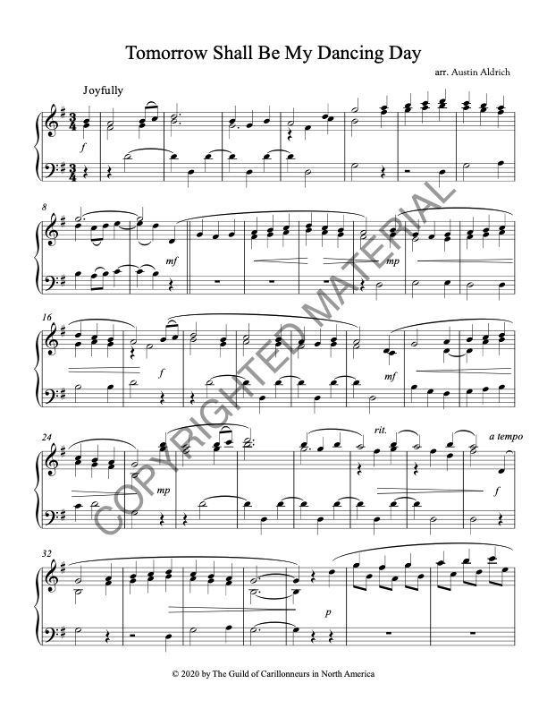[PDF] Tomorrow Shall Be My Dancing Day