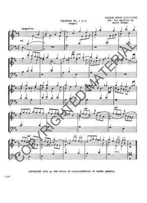 [PDF] Voluntary No. 1 in D major