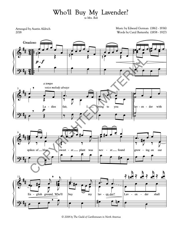 [PDF] Who'll Buy My Lavender?