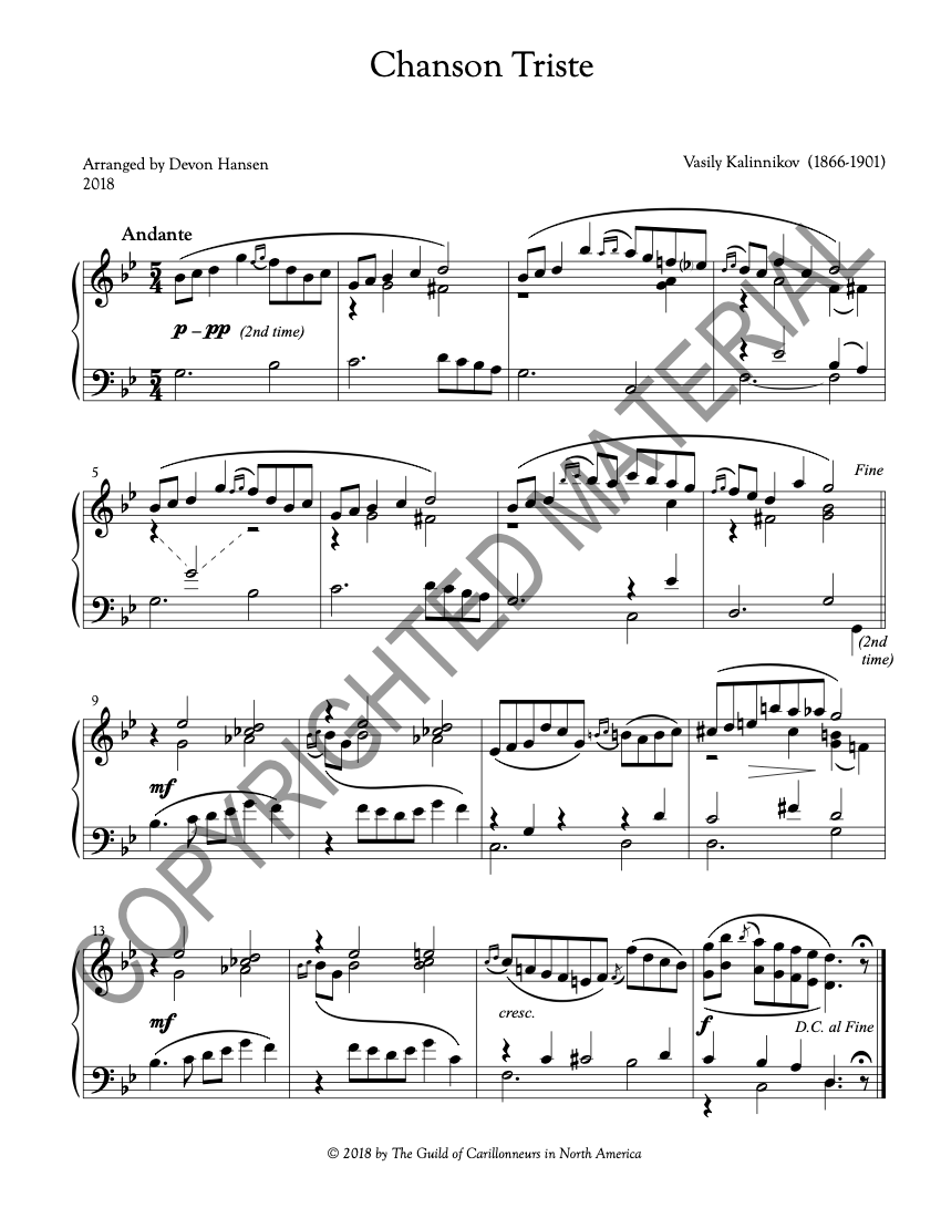 [PDF] Chanson Triste