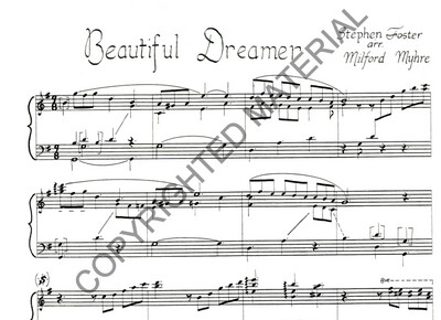 Image of the first page of the score for preview only