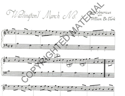 Washington's March No. 3