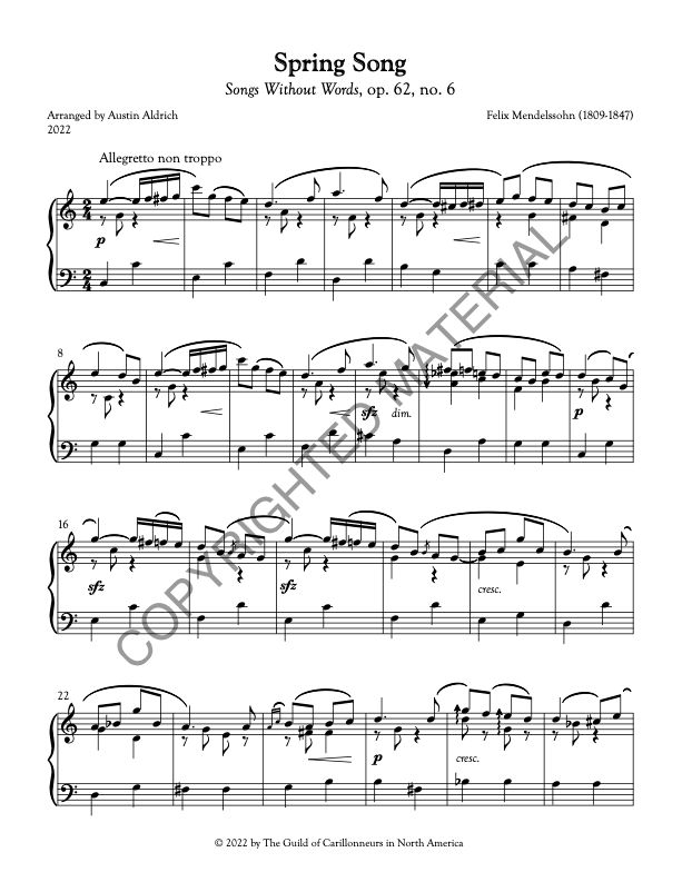Spring Song