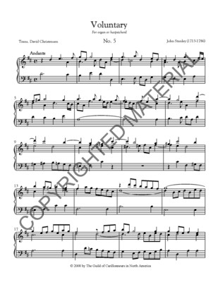 Voluntary No. 5
