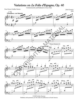 Variations on "La Folia d'Espagne"
