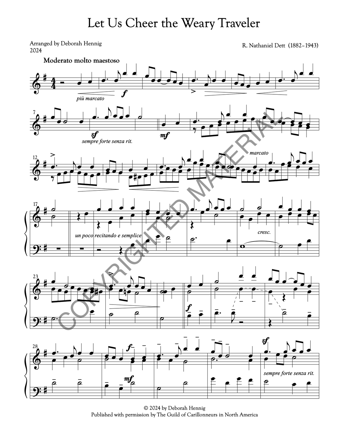 [PDF] Let Us Cheer the Weary Traveler