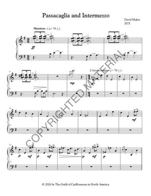 Passacaglia and Intermezzo