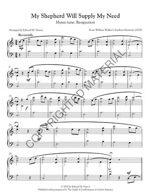 [PDF] My Shepherd Will Supply My Need