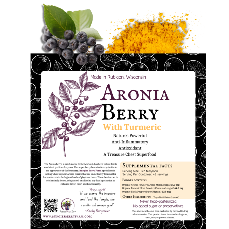 Aronia Berry with Turmeric 90 Caps