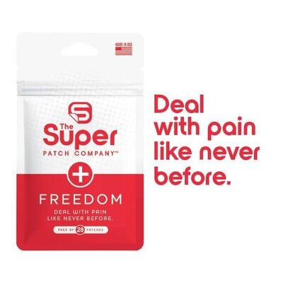 Freedom Super Patch - Pack of 28 Patches