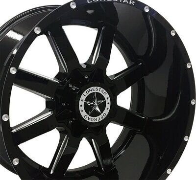 22x12 Gunslinger Wheels