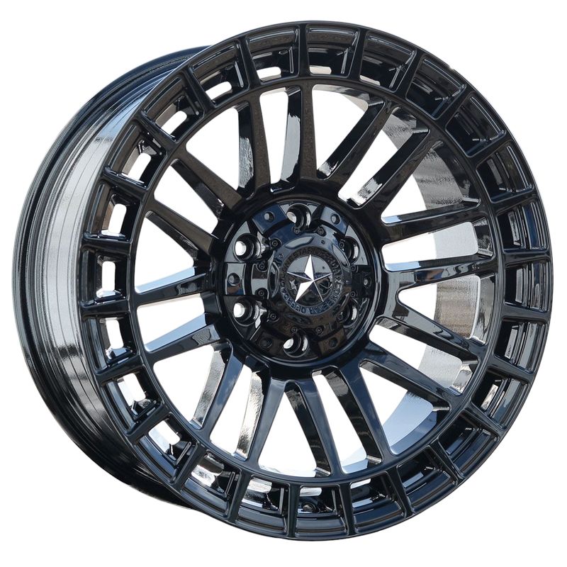 20x9 Gloss Black Lonestar Frontier Wheels (4), 6X135mm & 6x5.5(139.7mm), +8mm Offset, FLOWFORMED 20x9 Gloss Black Lonestar Frontier Wheels (4), 6X135mm & 6x5.5(139.7mm), +8mm Offset, FLOWFORMED