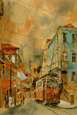 "Rua da Saudade" / "Saudade street", Lisboa