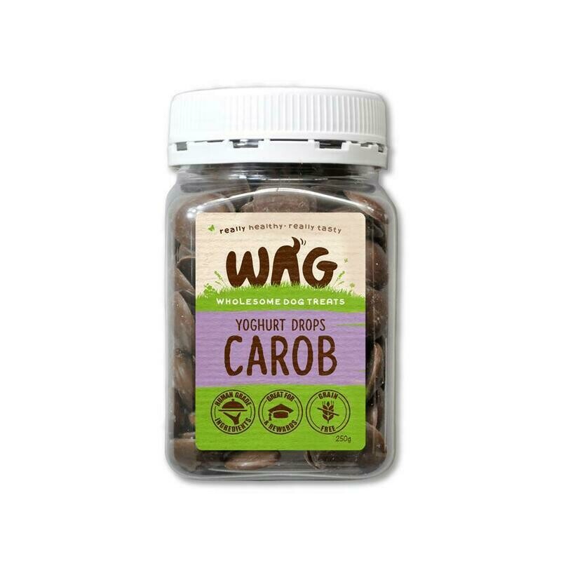GetWag Carob Yoghurt Drops