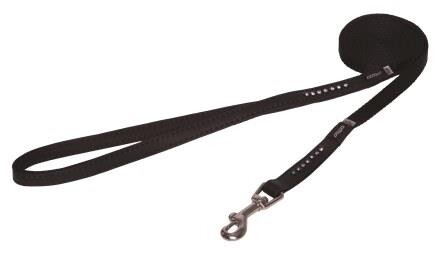 Rogz Luna Lead Black Paw. Small