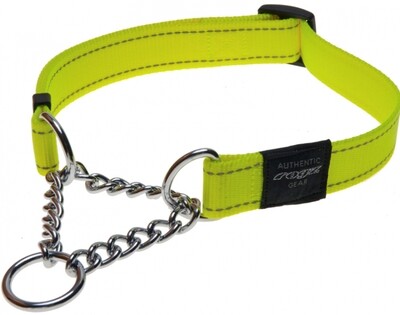 Rogz Utility Control Obedience Collar DayGlo, LARGE