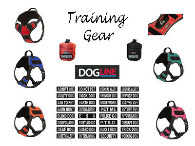 DogLine Training Vests and Other Gear