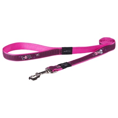 Rogz Fancy Dress Lead - Pink Love SM