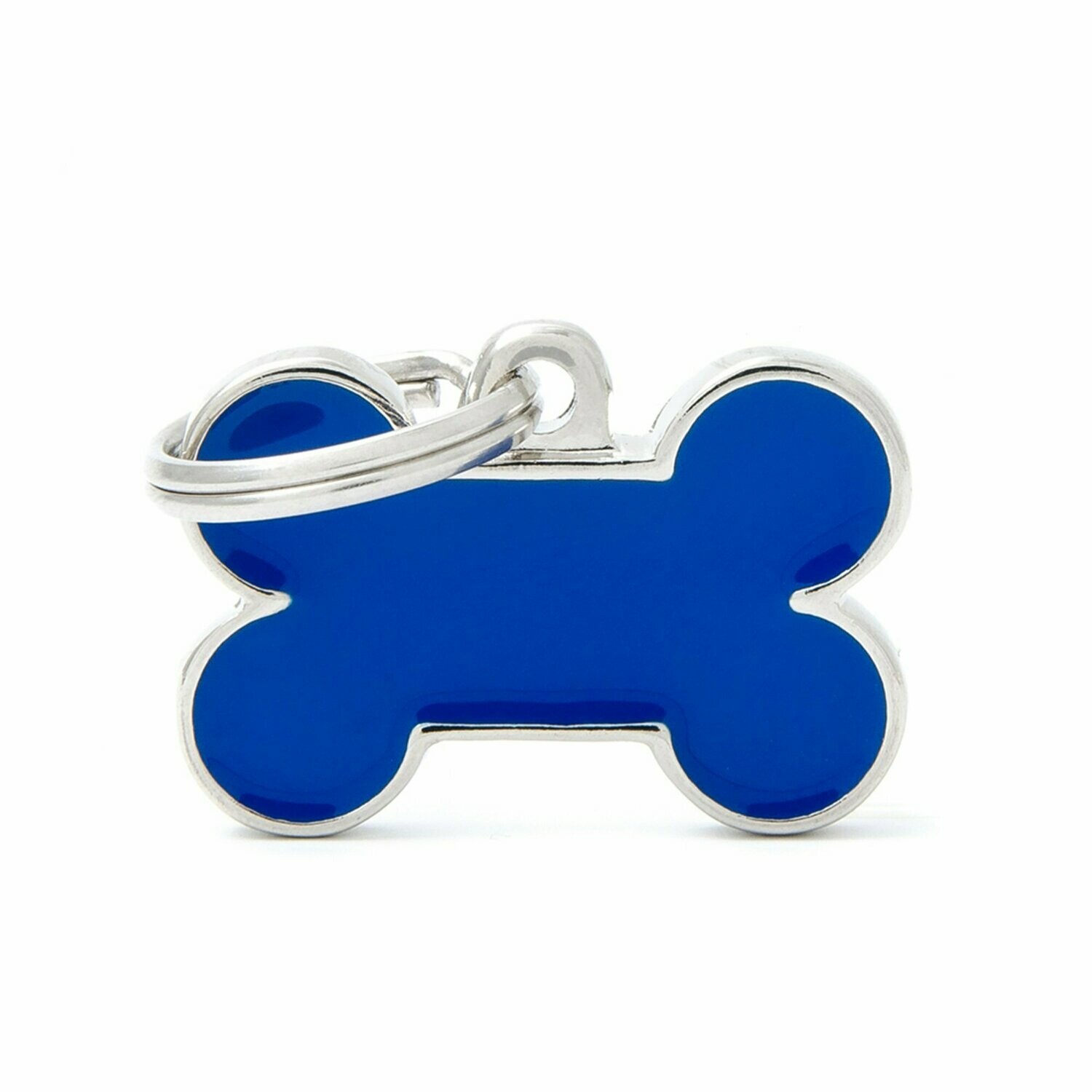 Handmade Bone Blue Small