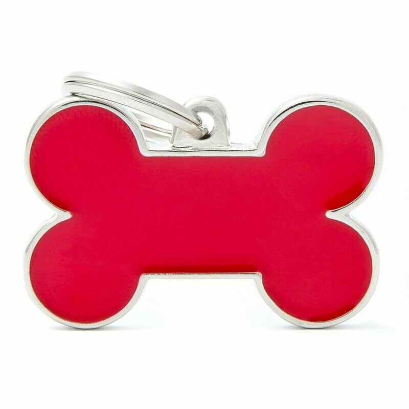 Handmade Bone Red Large