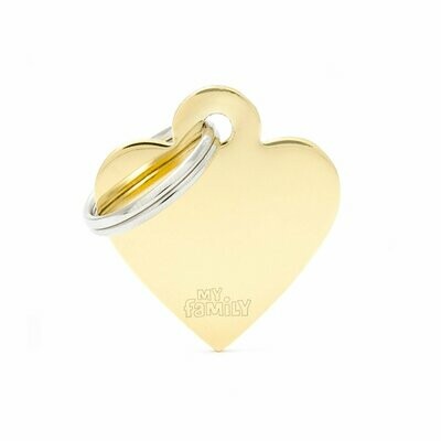 MF Basic Heart Gold Small
