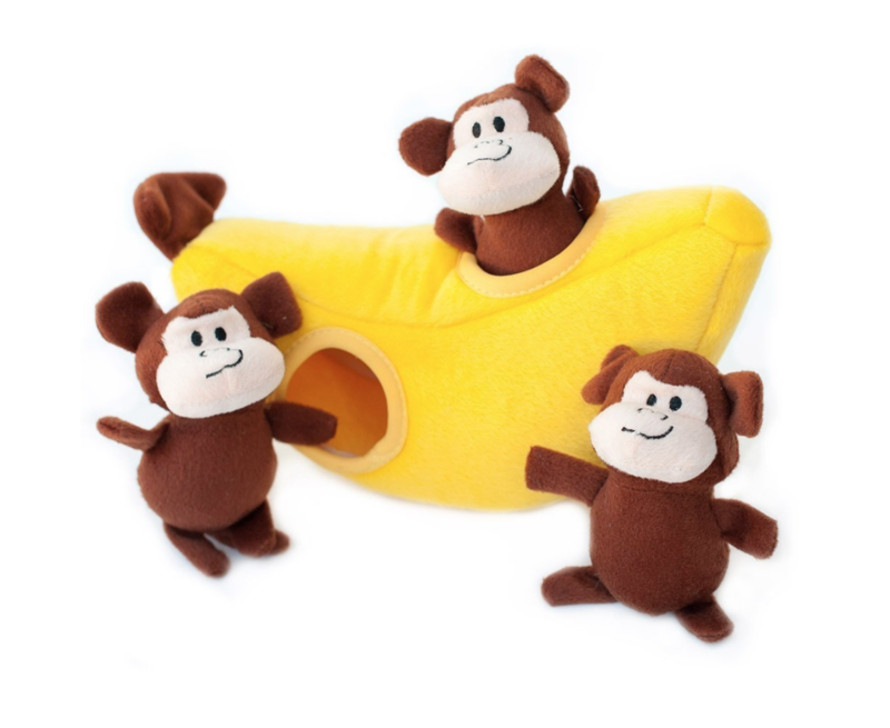 Zippy Paws Burrow - Monkey &#39;n Banana