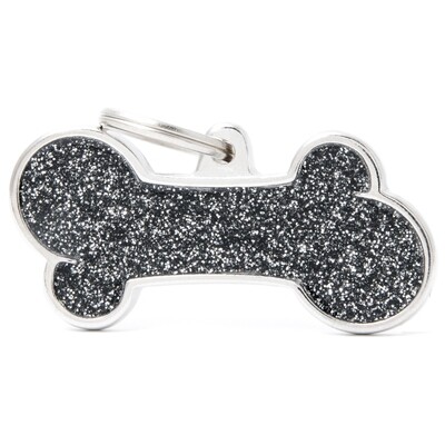 My Family Shine Bone Black X-Large