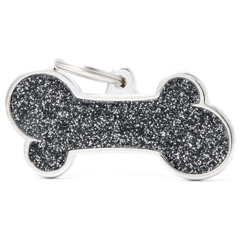 My Family Shine Bone Black Large