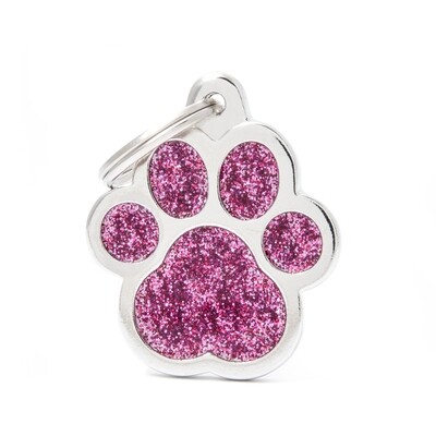 My Family Shine Paw Pink Large