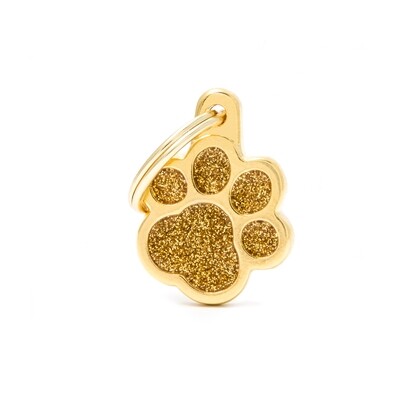My Family Shine Paw Gold Small