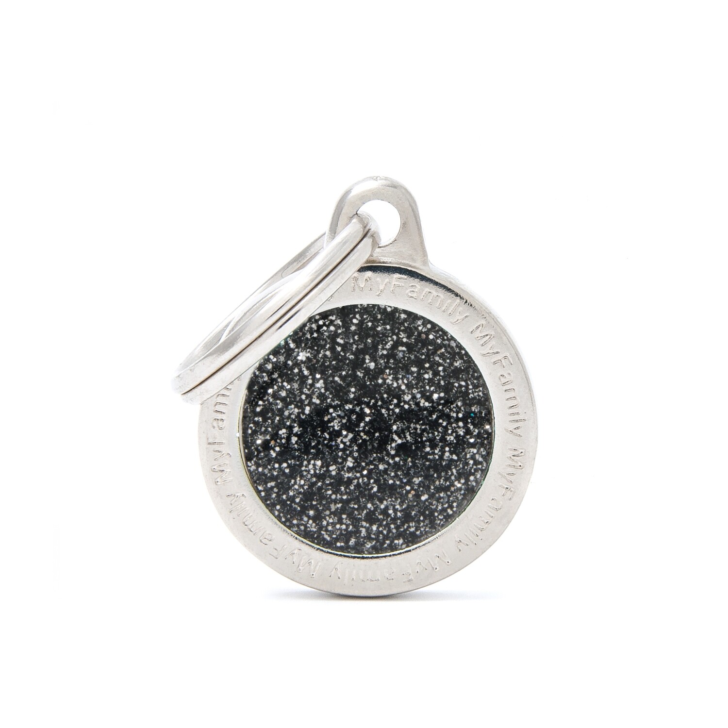 My Family Shine Circle Black Small
