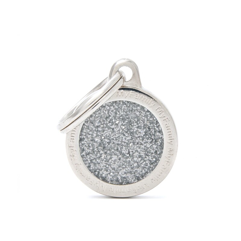 My Family Shine Circle Silver Small