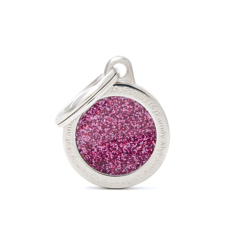 My Family Shine Circle Pink Small
