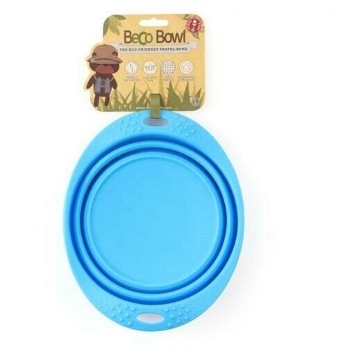 Beco Collapsible Travel Bowl BLUE SM Beco Collapsible Travel Bowl BLUE SM