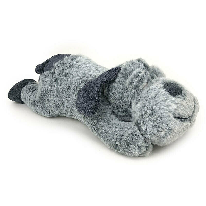 Snuggle Friend Plush Grey Dog Large