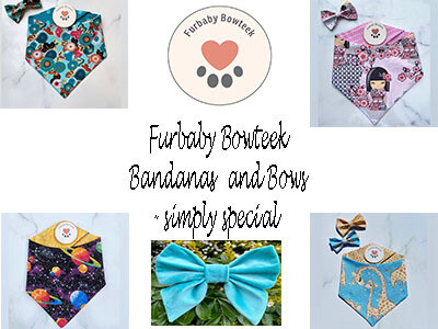 Furbaby Bowteek Bandanas and Bows