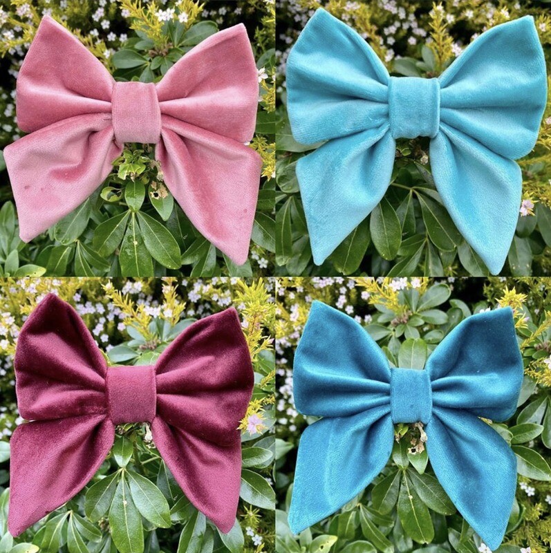 Furbaby Bowteek - Velvet Bows