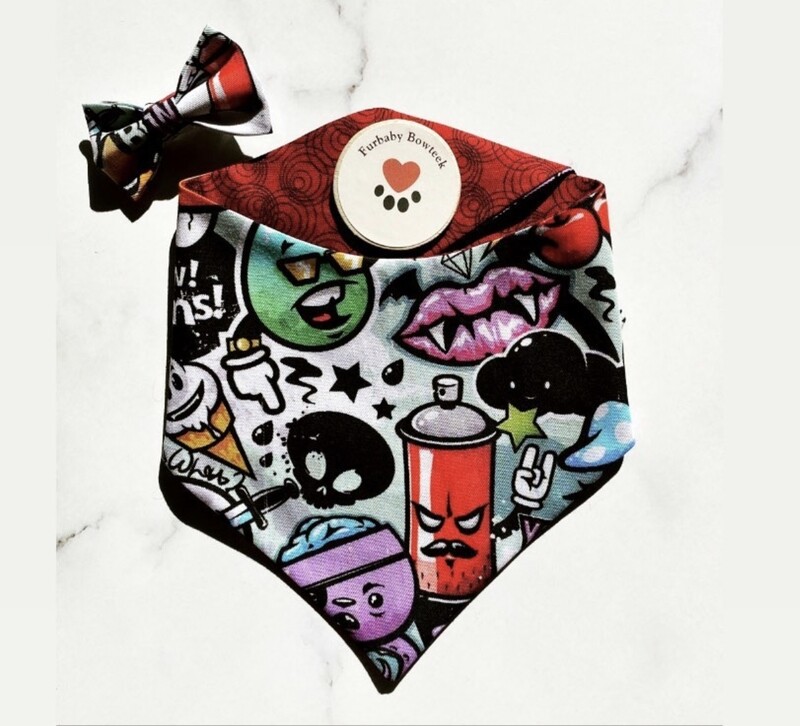 Dog Bandana - Street Smart