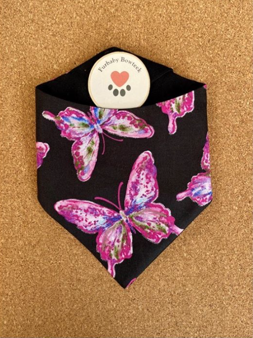 Furbaby Bowteek  - Butterflies.